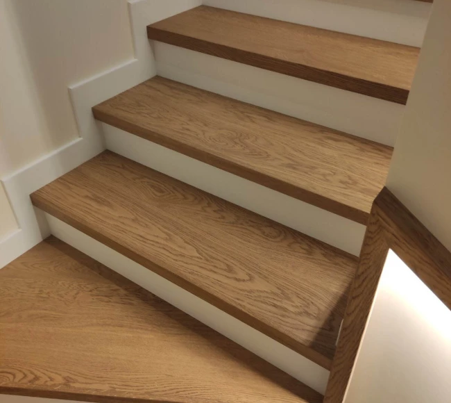 Trepte din parchet stratificat 2 photo1