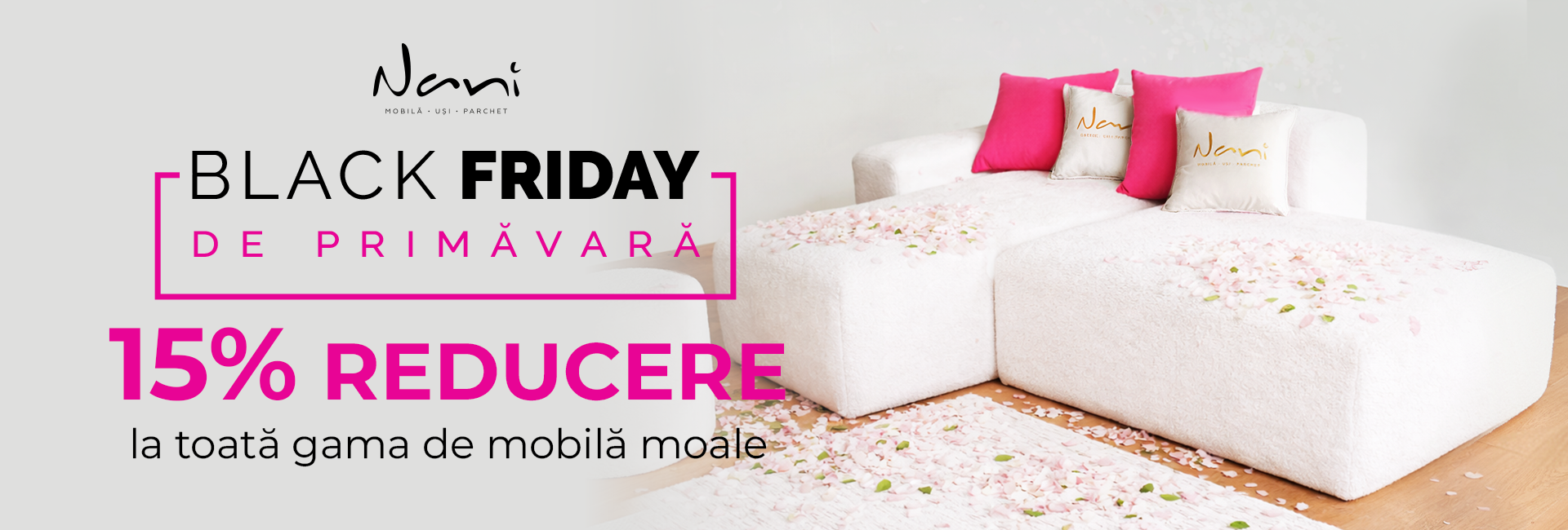 Скидка 15% на мебель